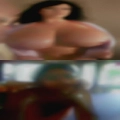 Naked woman with boobs