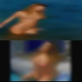 Senior older swinger couple