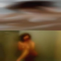 Female nude model looking work