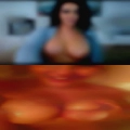 Swinging hot black pussy