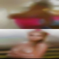 Female nude model looking work